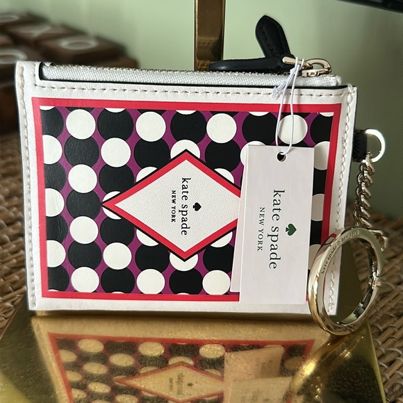 Kate Spade lucky draw coin pouch/keychain - Picture 1 of 11